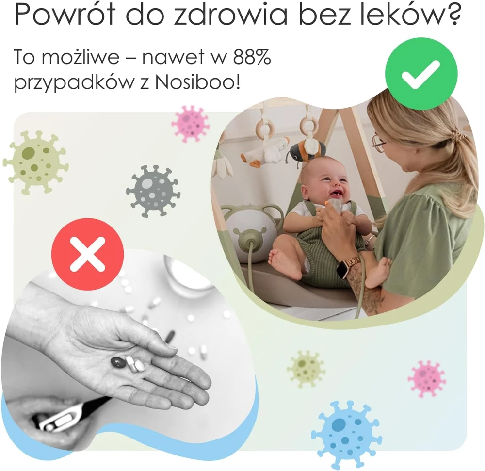 nosiboo elektrinis nosies aspiratorius Nosiboo Pro su reguliuojama siurbimo jėga NO-01-13
