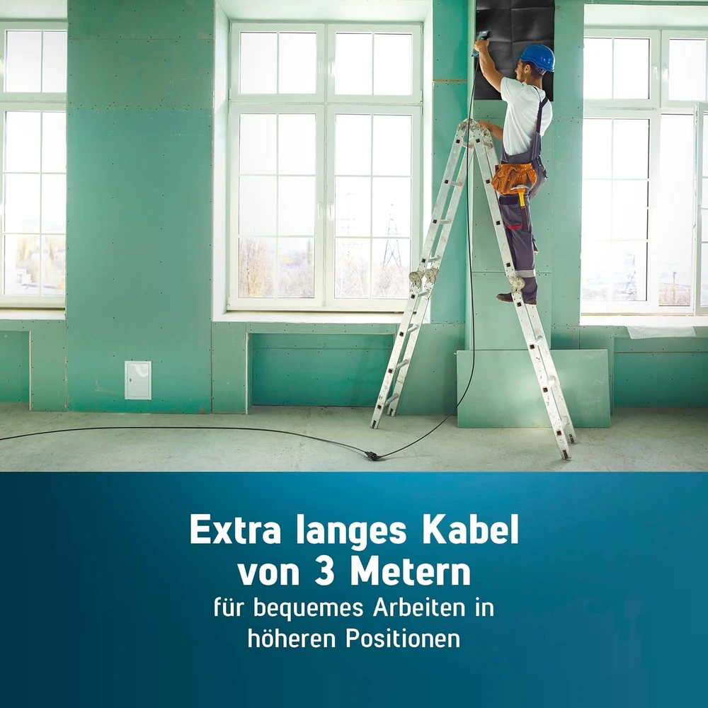 Novus Tools elektrinis segiklis J-151, 7 lygių smūgio reguliavimas, 3 m laidas