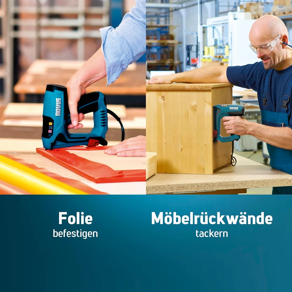 Novus Tools elektrinis segiklis J-151, 7 lygių smūgio reguliavimas, 3 m laidas