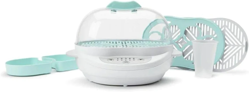 Garų puodas NutriBullet BSR08N garinė viryklė Laisvai pastatoma 450 W Baltas