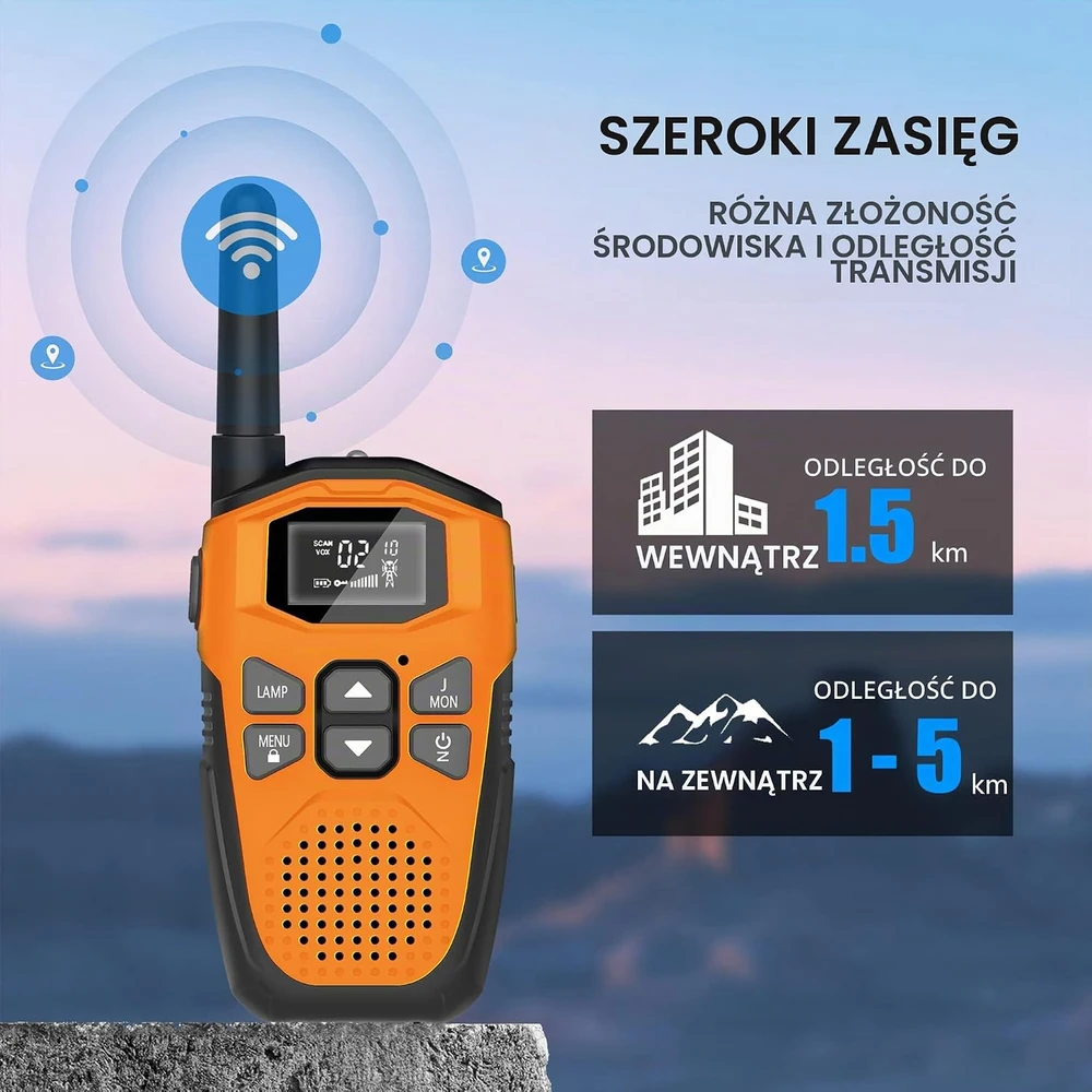NXGKET radijo stotelių rinkinys, 3 vnt., PMR446, 16 kanalų, iki 5 km, 2AYV7YG-813