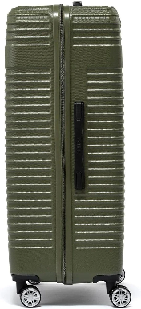 Kelioninis OCHNIK didelė lagaminas, kieta ABS danga, 97 l talpa, 4 ratukai, khaki, WALAB