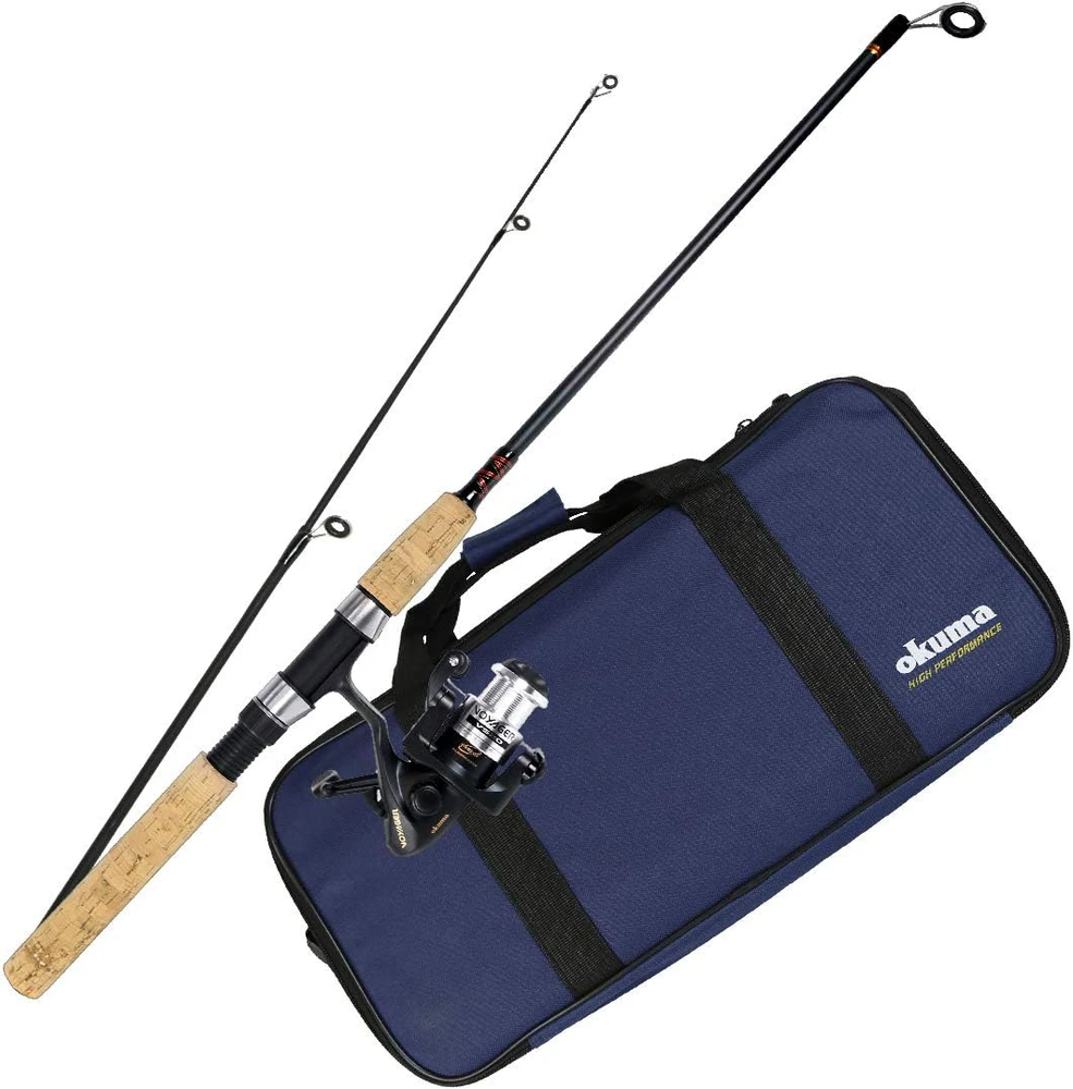 Okuma Fishing spiningavimo kelioninis rinkinys, 6 ft, sintetinė medžiaga, VS-605-20