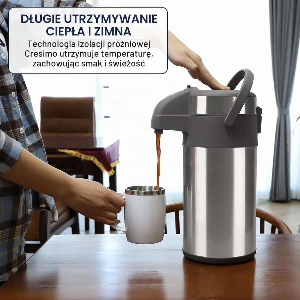 Olerd termosinis ąsotis su pompa, 4 l, 971