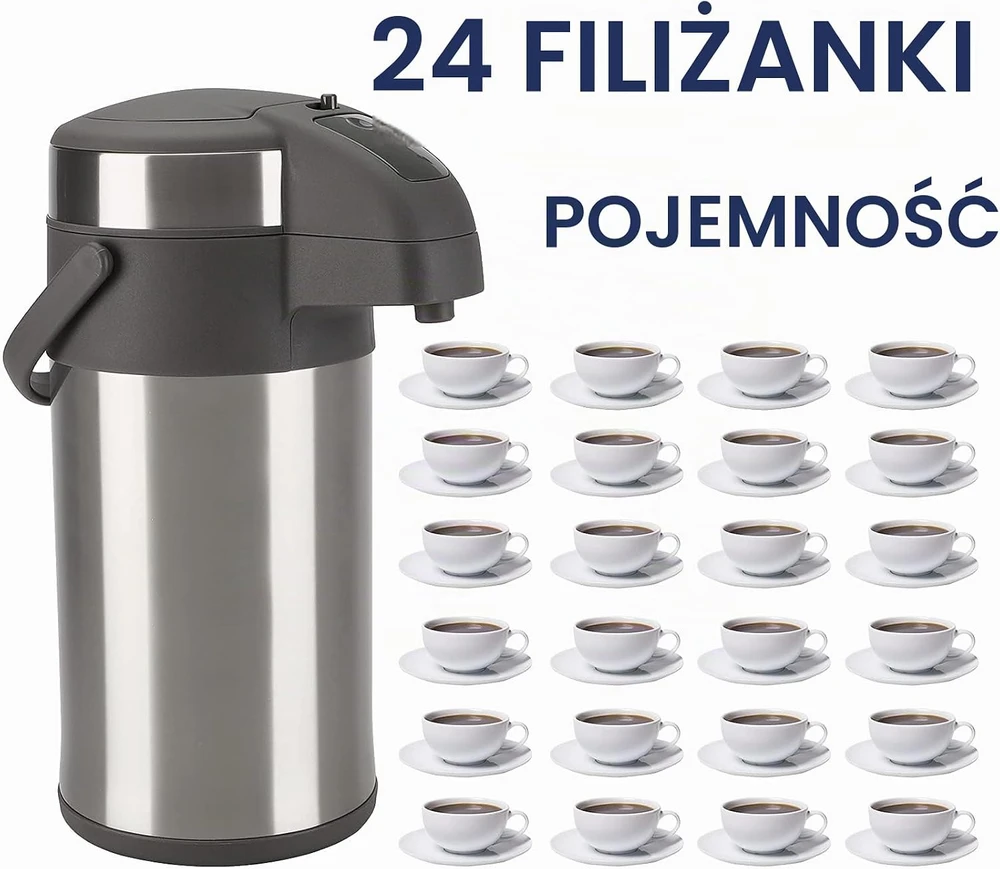 Olerd termosinis ąsotis su pompa, 4 l, 971