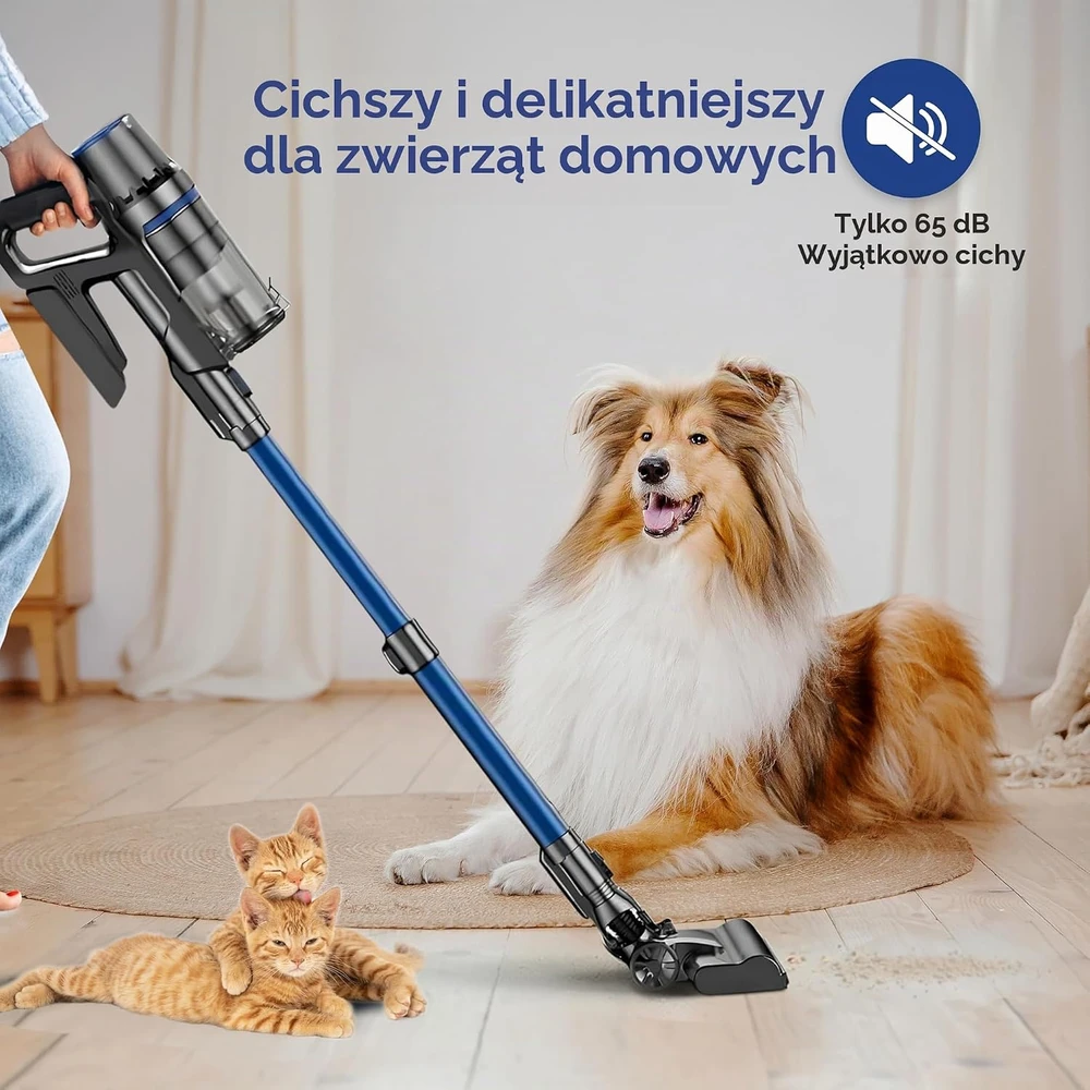 Olvy belaidis dulkių siurblys su plovimo funkcija 350 W, 35 000 Pa, HEPA, Turbo-A10