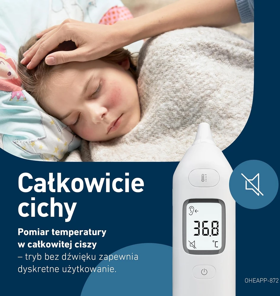 Omron ausinis infraraudonųjų spindulių termometras Gentle Temp 533 MC-E533-E