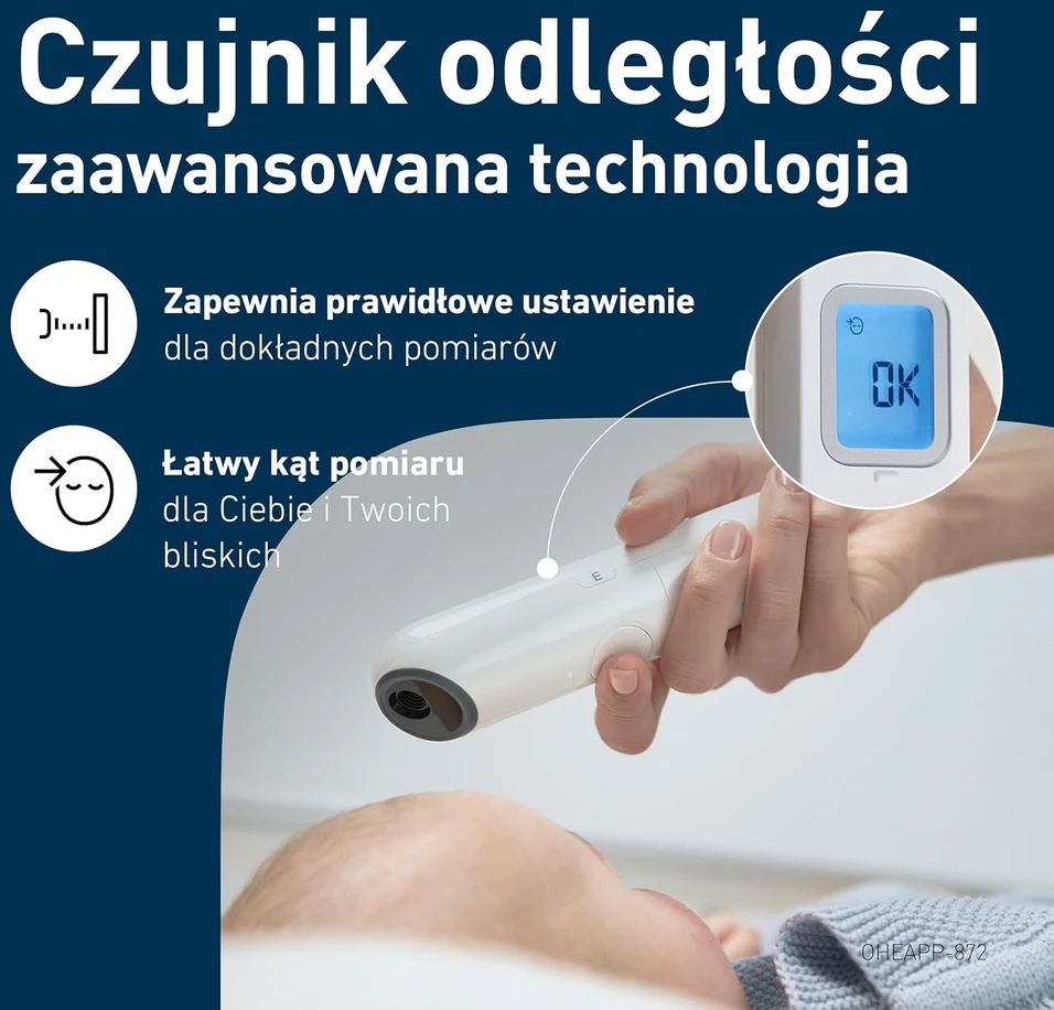 Omron bekontaktis infraraudonųjų spindulių termometras Gentle Temp 730 MC-F300-E