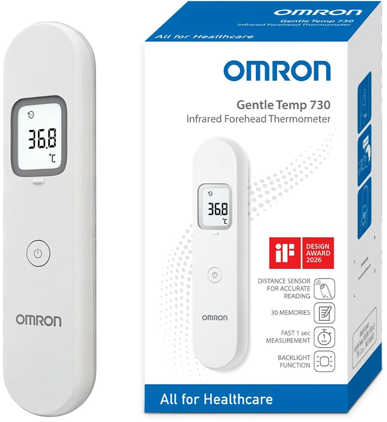Omron bekontaktis infraraudonųjų spindulių termometras Gentle Temp 730 MC-F300-E