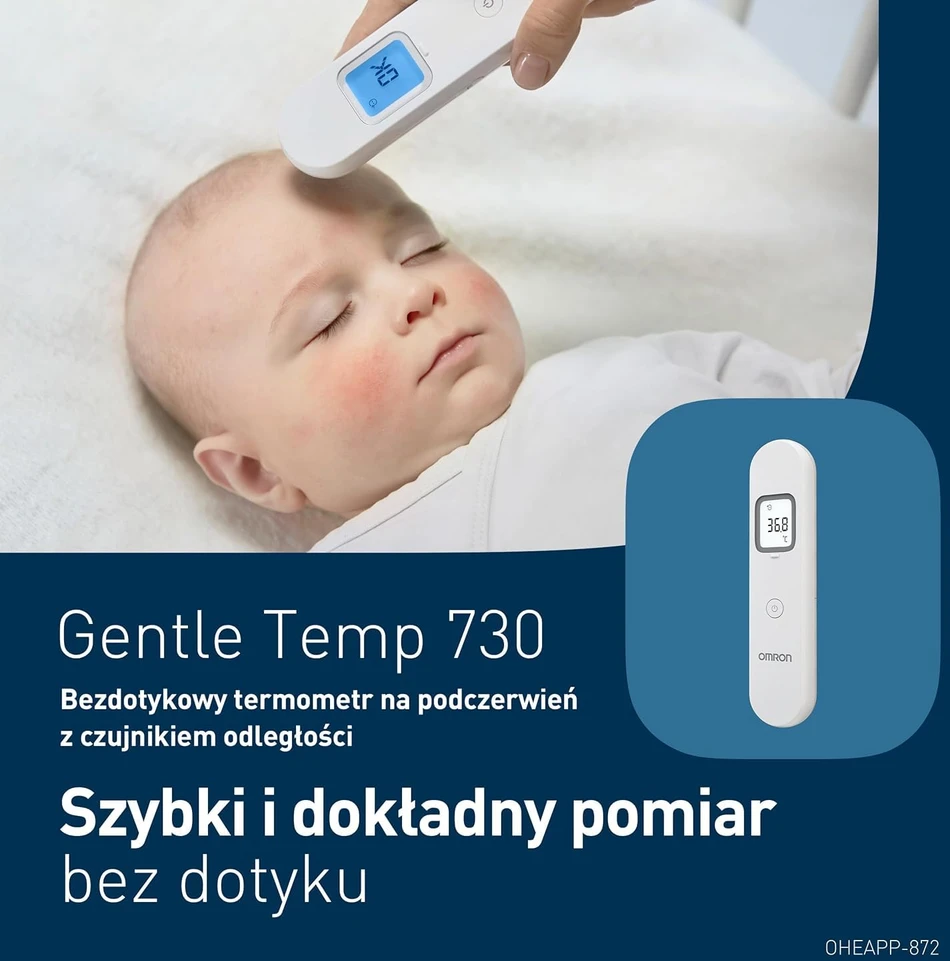 Omron bekontaktis infraraudonųjų spindulių termometras Gentle Temp 730 MC-F300-E