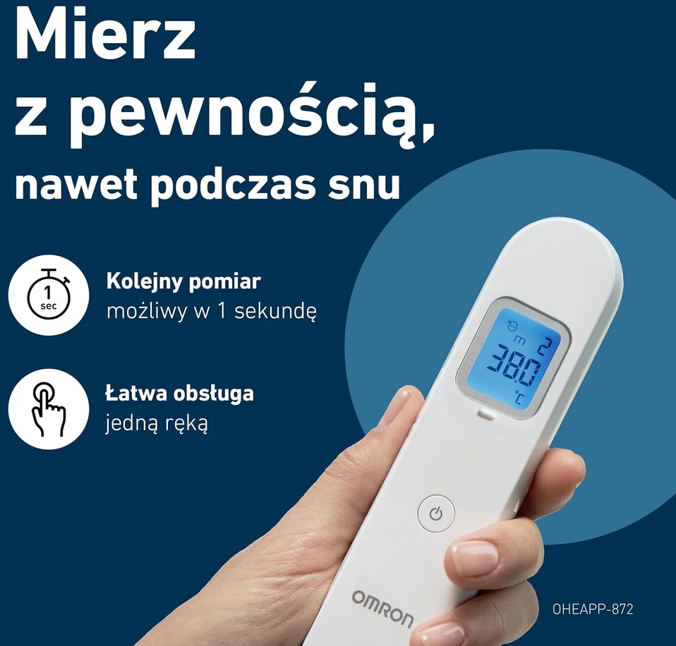 Omron bekontaktis infraraudonųjų spindulių termometras Gentle Temp 730 MC-F300-E