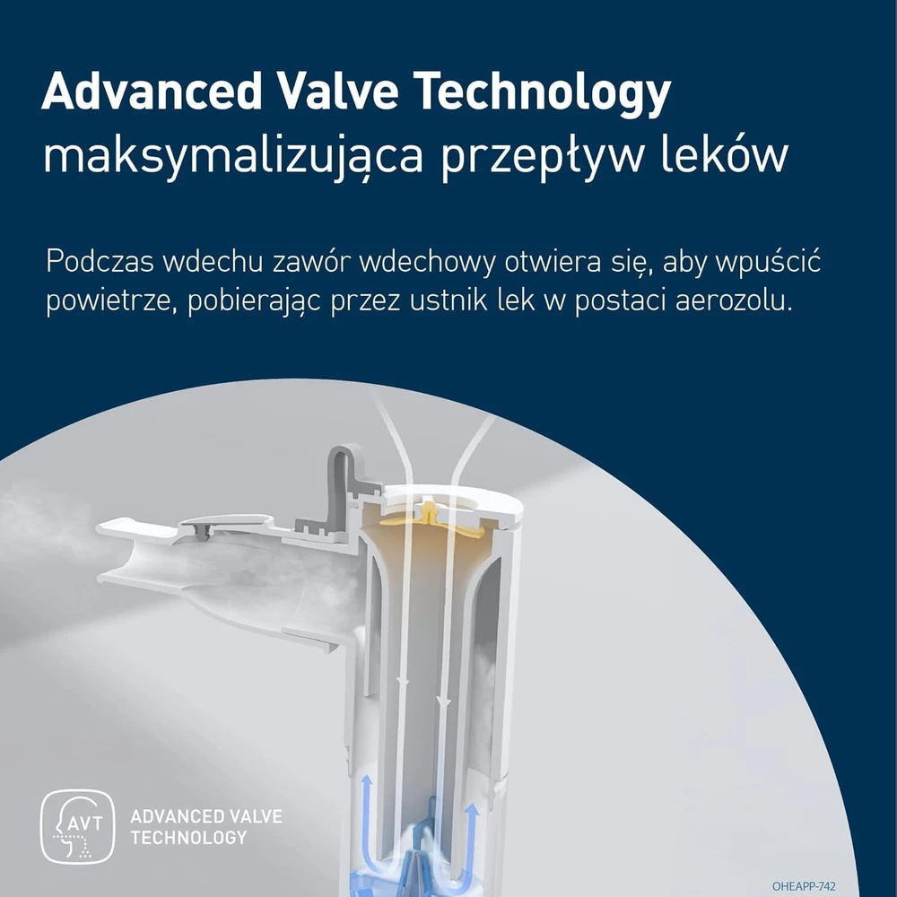 Omron kompresorinis inhaliatorius X105 Advanced su AVT technologija NE-C105-EO