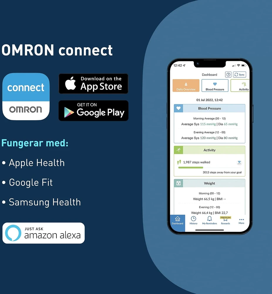Kraujospūdžio matuoklis Omron RS7 Intelli IT