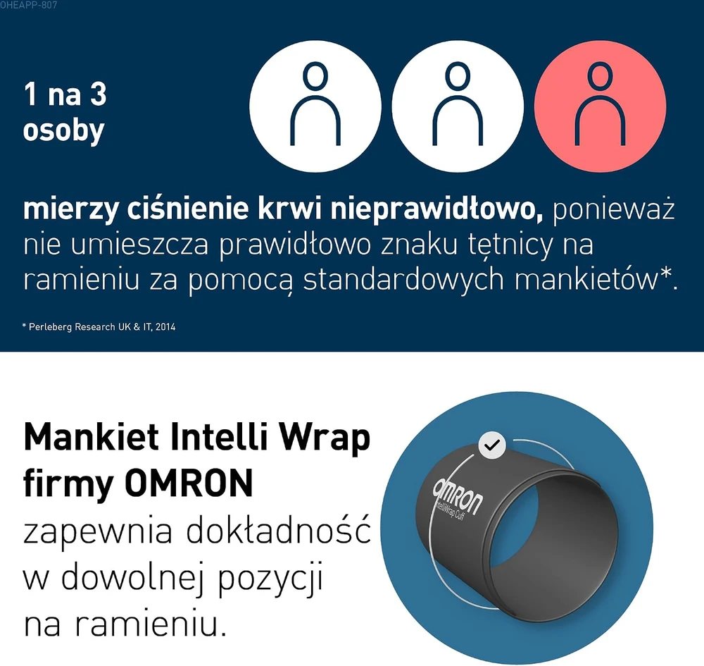 Omron žastinis kraujospūdžio matuoklis su Bluetooth ir AFib indikatoriumi HEM-7196T1-FLEO