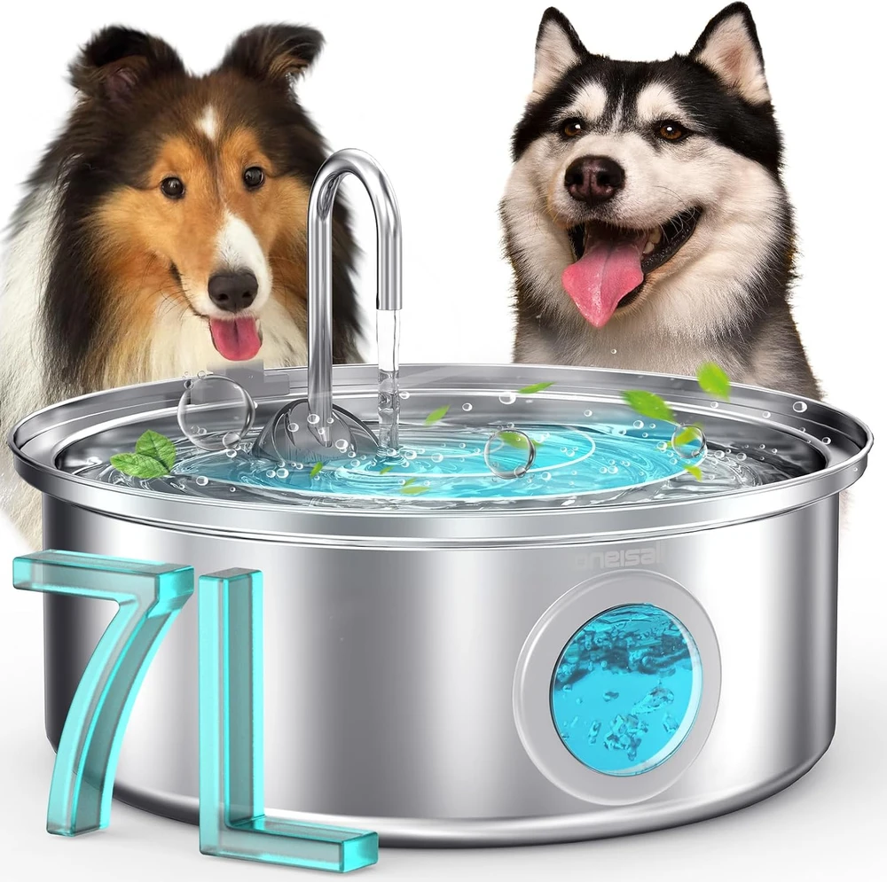 Intelligent 7L pet fountain/ drinker Oneisall PWF-002