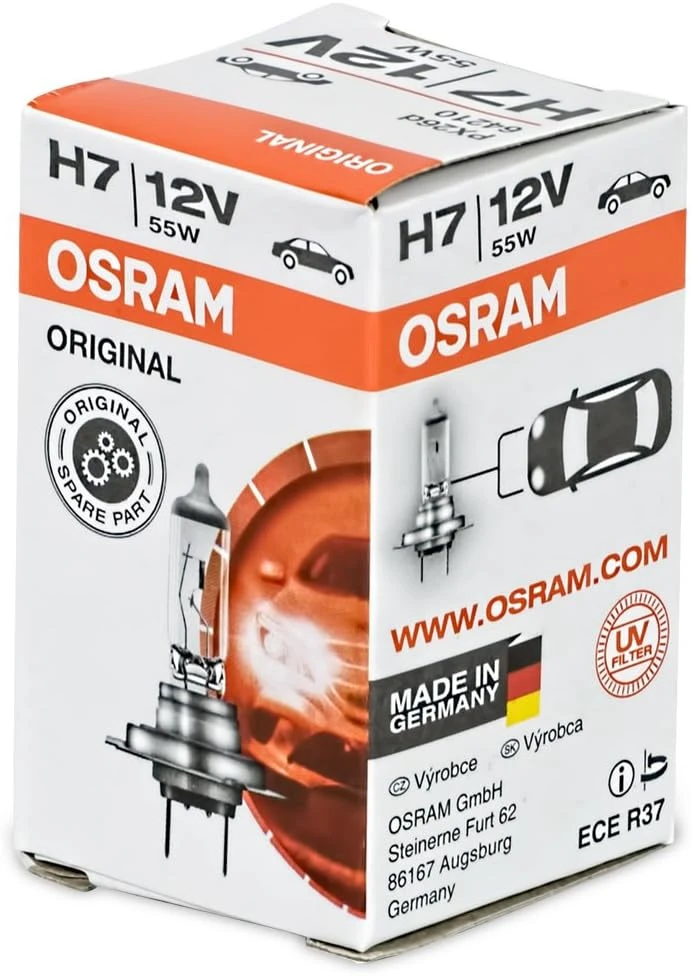 OSRAM H7 halogeninė automobilio žibinto lemputė 12 V 55 W 1500 lm 64210-FS2