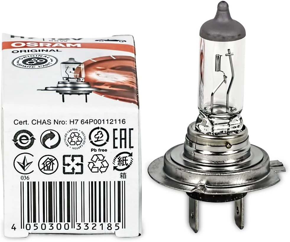 OSRAM H7 halogeninė automobilio žibinto lemputė 12 V 55 W 1500 lm 64210-FS2