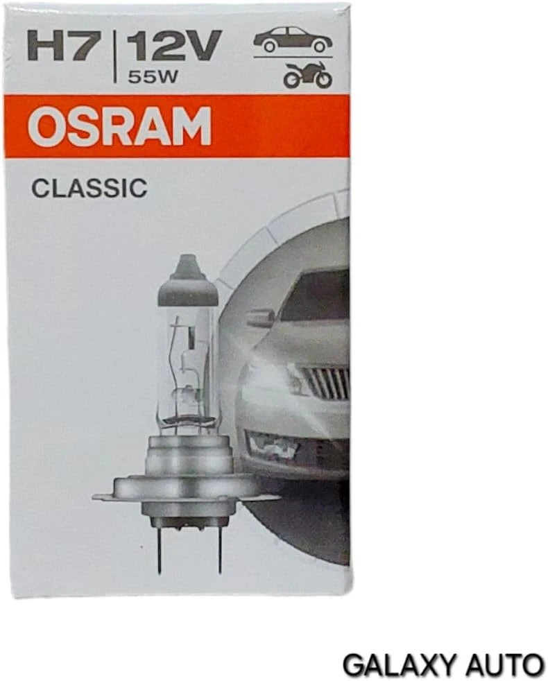 OSRAM H7 halogeninė automobilio žibinto lemputė 12 V 55 W 64210CLC
