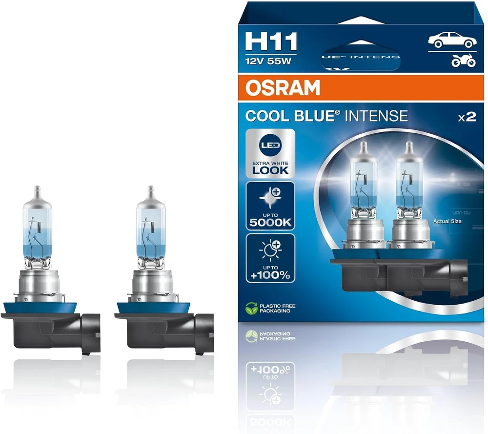 OSRAM halogeninė automobilio priekinio žibinto lemputė HB3 5000 K 6 W 9005CBN-2HB