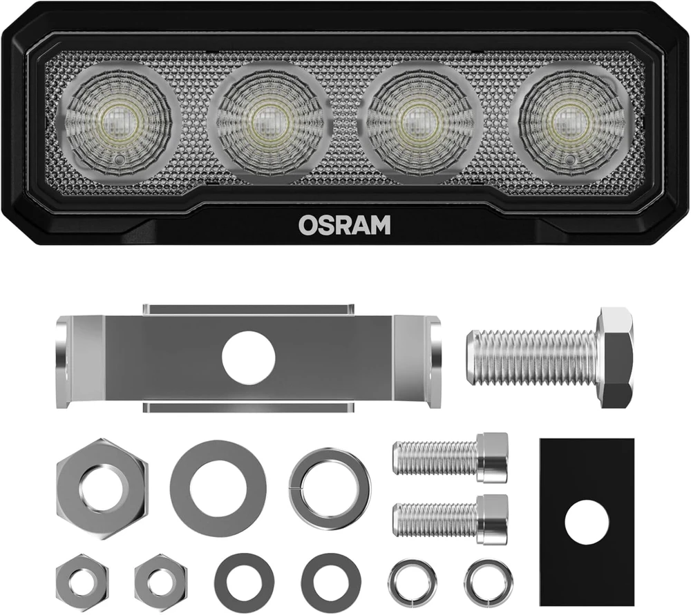 OSRAM LED darbo žibintas 1500 lm, 12–24 V, 48 m, 6000 K, LEDWL115-WD