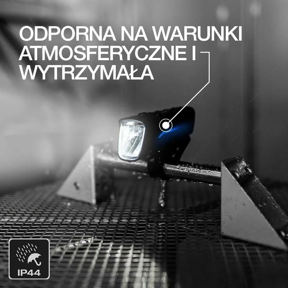 Dviračių žibintų rinkinys Osram LED, plastikas, juoda