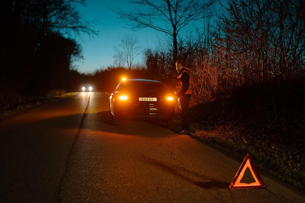 OSRAM LED įspėjamasis švyturėlis su magnetu, USB-C, 360° matomumu LEDSL107