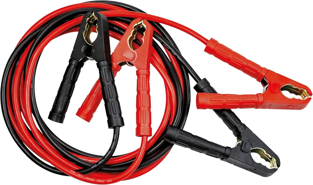 OSRAM užvedimo kabeliai 700 A, 3,5 m, 12/24 V, varikliams iki 5,5 l, OSC250