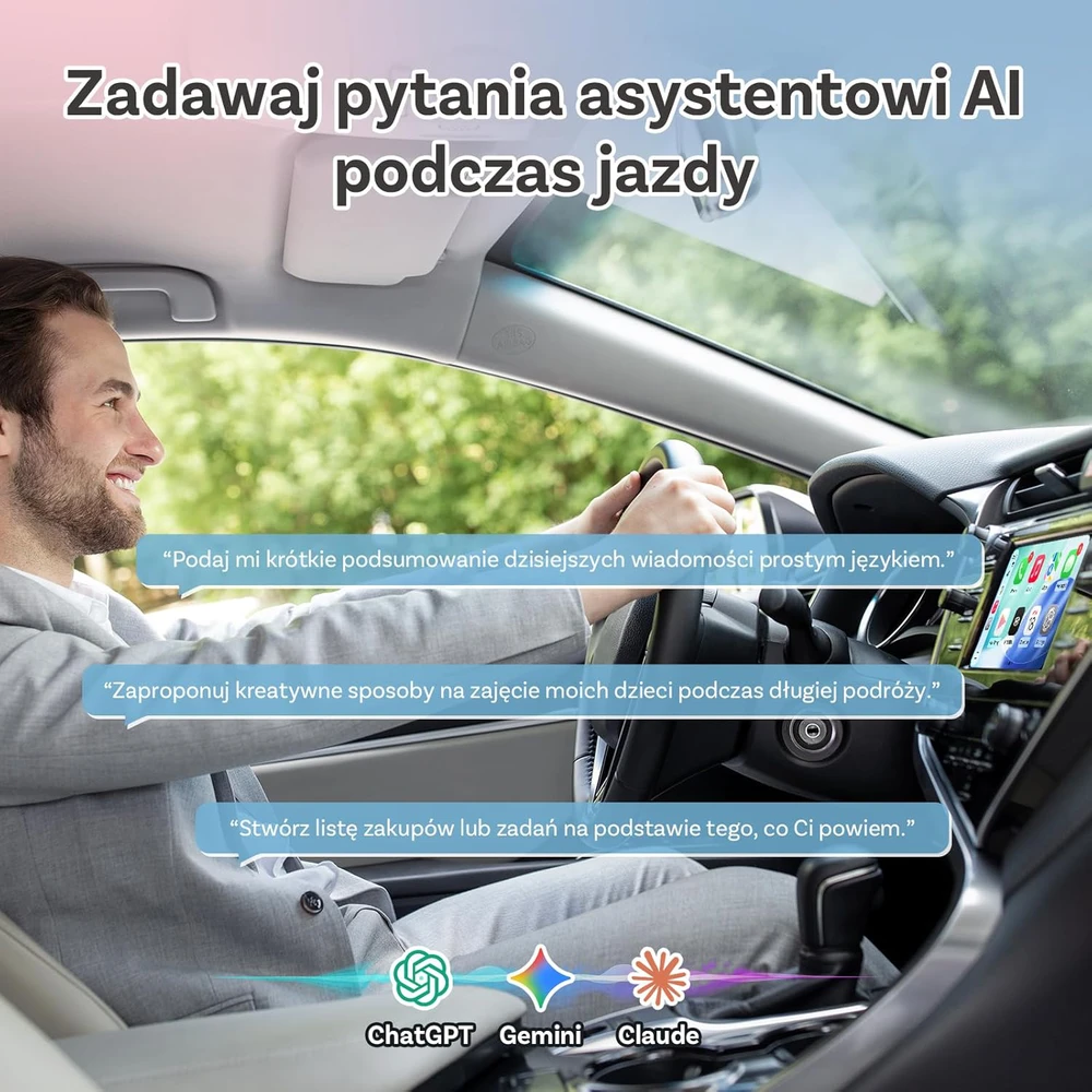 Wireless car adapter OTTOCAST Mini Cube T2 juodas