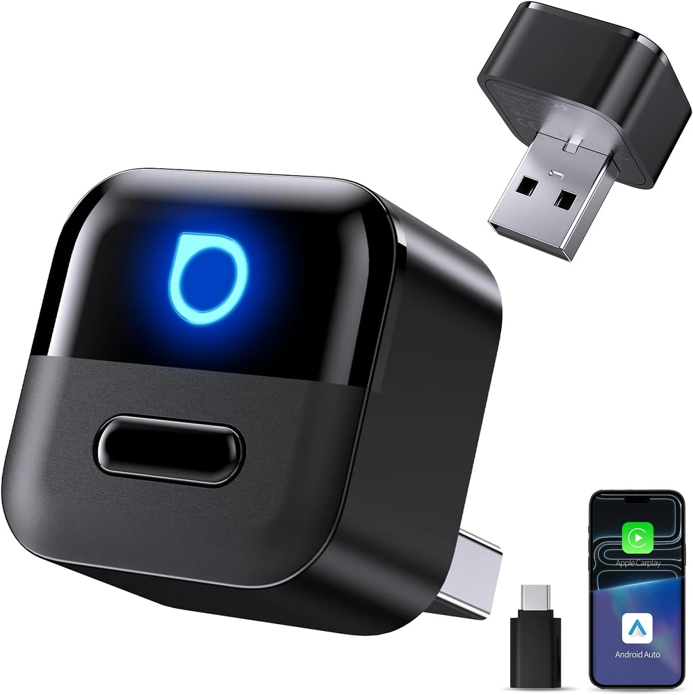 Wireless car adapter OTTOCAST CA525-T juodas