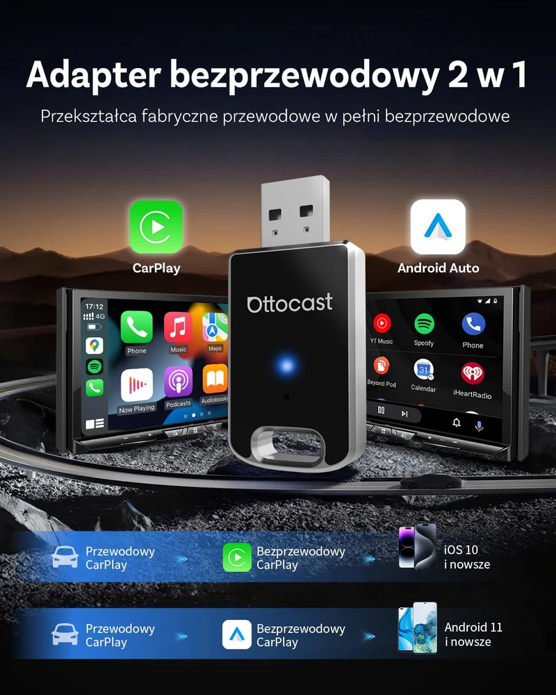 Ottocast CA505-T MINI 2w1