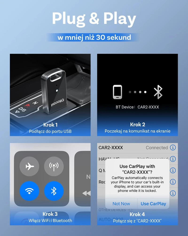 Ottocast CA505-T MINI 2w1