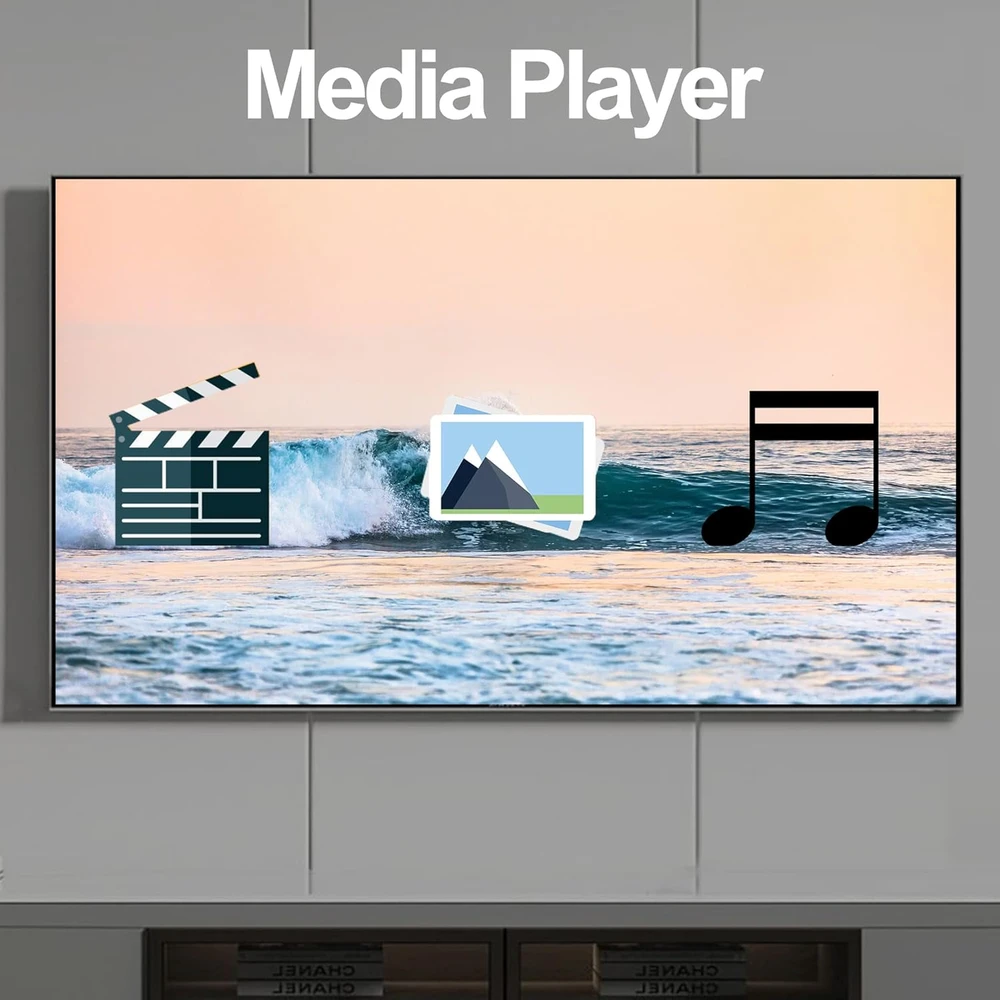 Owerslyn DVB-T2 skaitmeninis TV priedėlis HDMI, AV, USB, PVR, H.265 HEVC, Full HD, M3-Stick