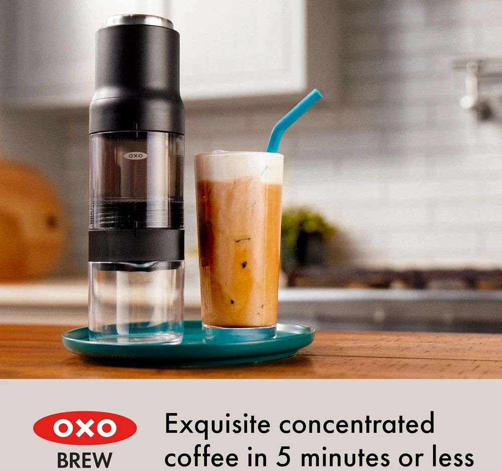 OXO rankinis kavos aparatas Rapid Brewer 160 ml karštai ir šaltai kavai 48476