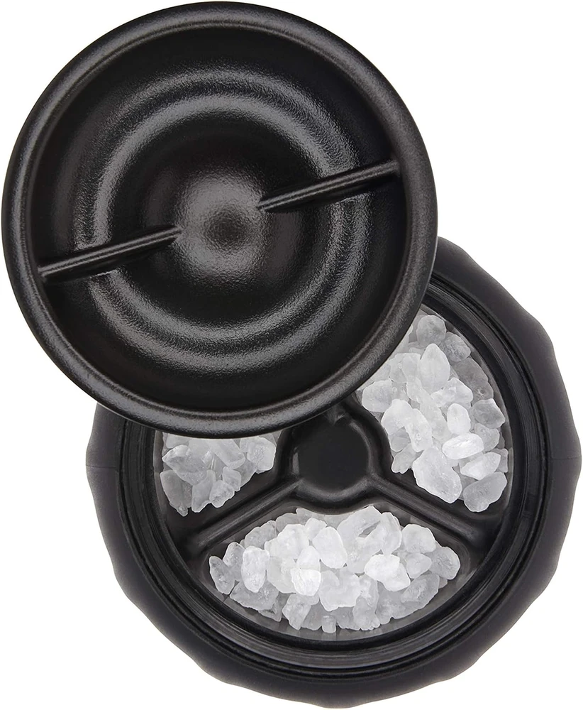 OXO rankinių druskos ir pipirų malūnėlių rinkinys su keraminiais mechanizmais ZZP-256