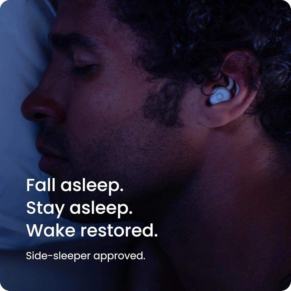 Ozlo belaidės ausinės miegui Sleepbuds, Bluetooth 10 val. baterija, pasyvi triukšmo izoliacija
