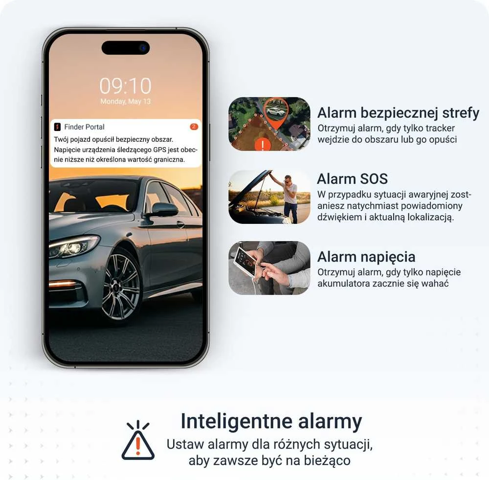 PAJ GPS USB transporto priemonių GPS seklys su 4G, USB-C įkrovimu, 12/24 V, 47x26x85 mm, 9045