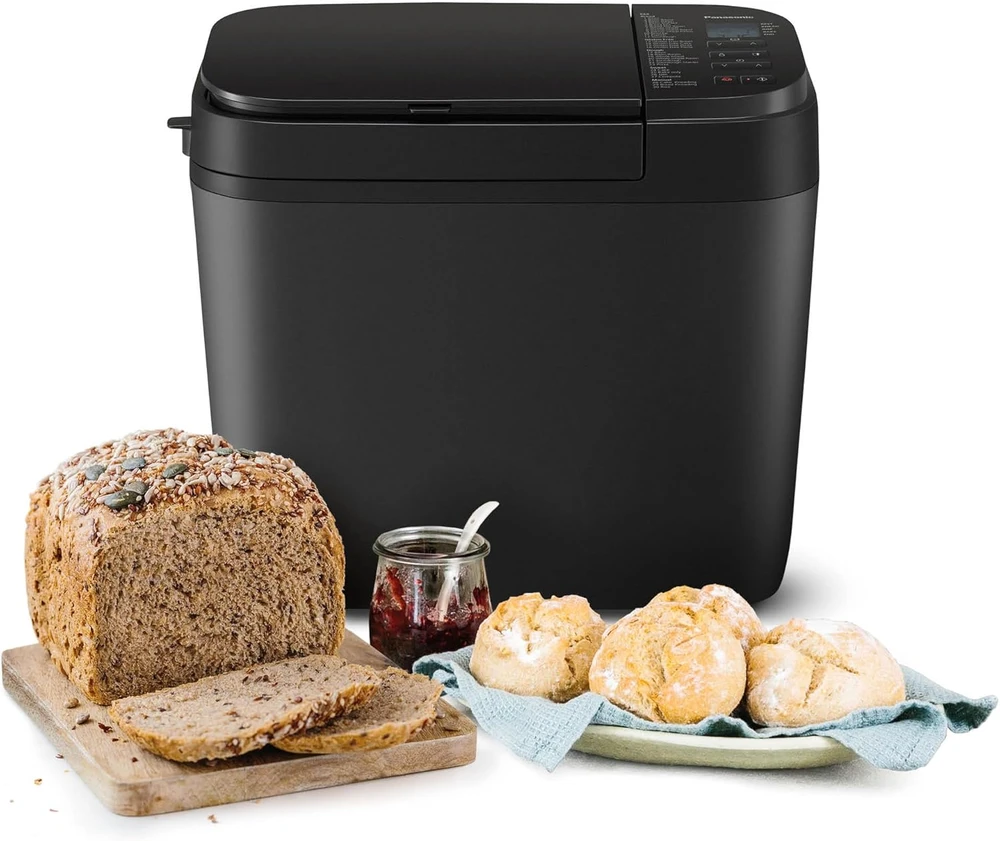 Duonkepė Panasonic | Bread Maker | SD-R2530 | Power 550 W | Number of programs 30 | Ekranas Yes | Juodas