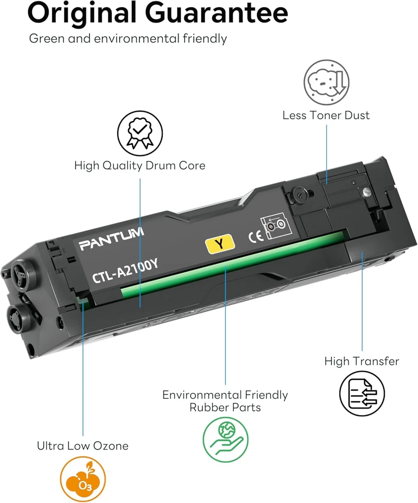 Pantum CTL-A2100Y geltonas tonerio kasetė, 1000 puslapių, suderinama su CP2100DW, CM2100DW, CM2100ADW
