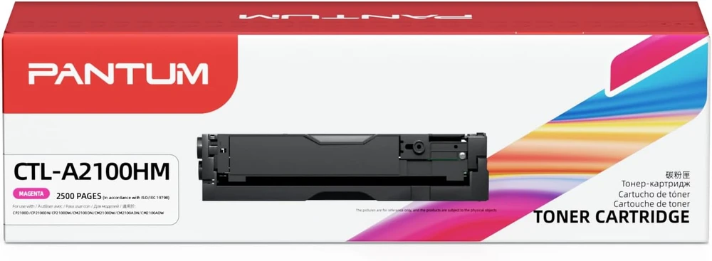 Pantum lazerinis spalvotas tonerio kasetė CTL-A2100HM, 2500 psl., magenta, CP2100DW/CM2100DW/CM2100ADW