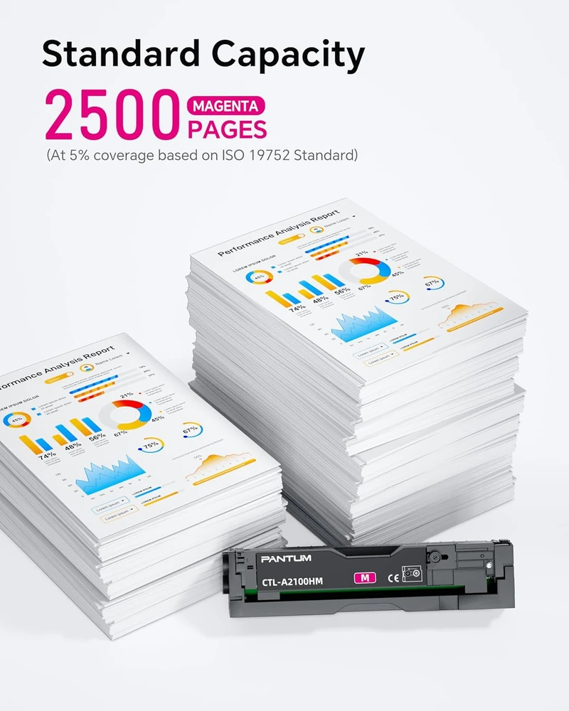 Pantum lazerinis spalvotas tonerio kasetė CTL-A2100HM, 2500 psl., magenta, CP2100DW/CM2100DW/CM2100ADW
