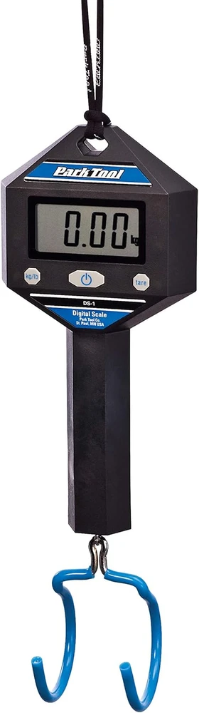 Park Tool skaitmeninės kabinamos svarstyklė, LCD ekranas, iki 25 kg, DS-1