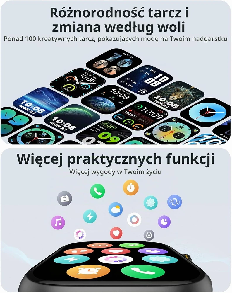 Parsonver išmanusis laikrodis su GPS, Bluetooth skambučiais ir 1,85 col. ekranu CW Watch S6 G
