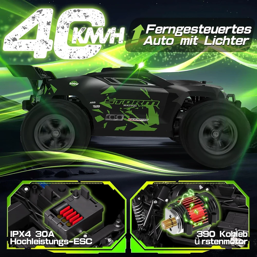 PENGBU RC nuotoliniu būdu valdomas 1/18 visureigis 40 km/h 4WD 1815