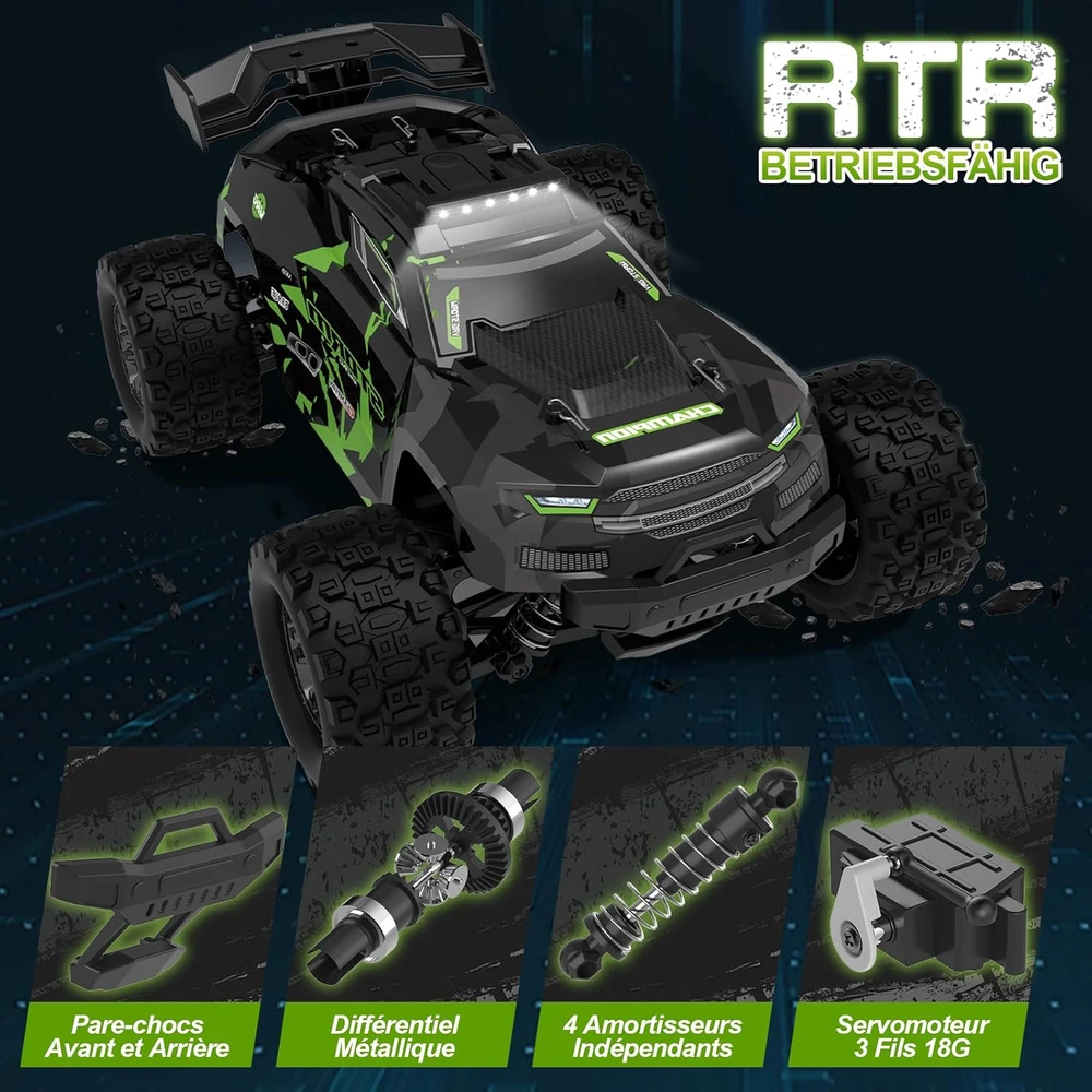 PENGBU RC nuotoliniu būdu valdomas 1/18 visureigis 40 km/h 4WD 1815