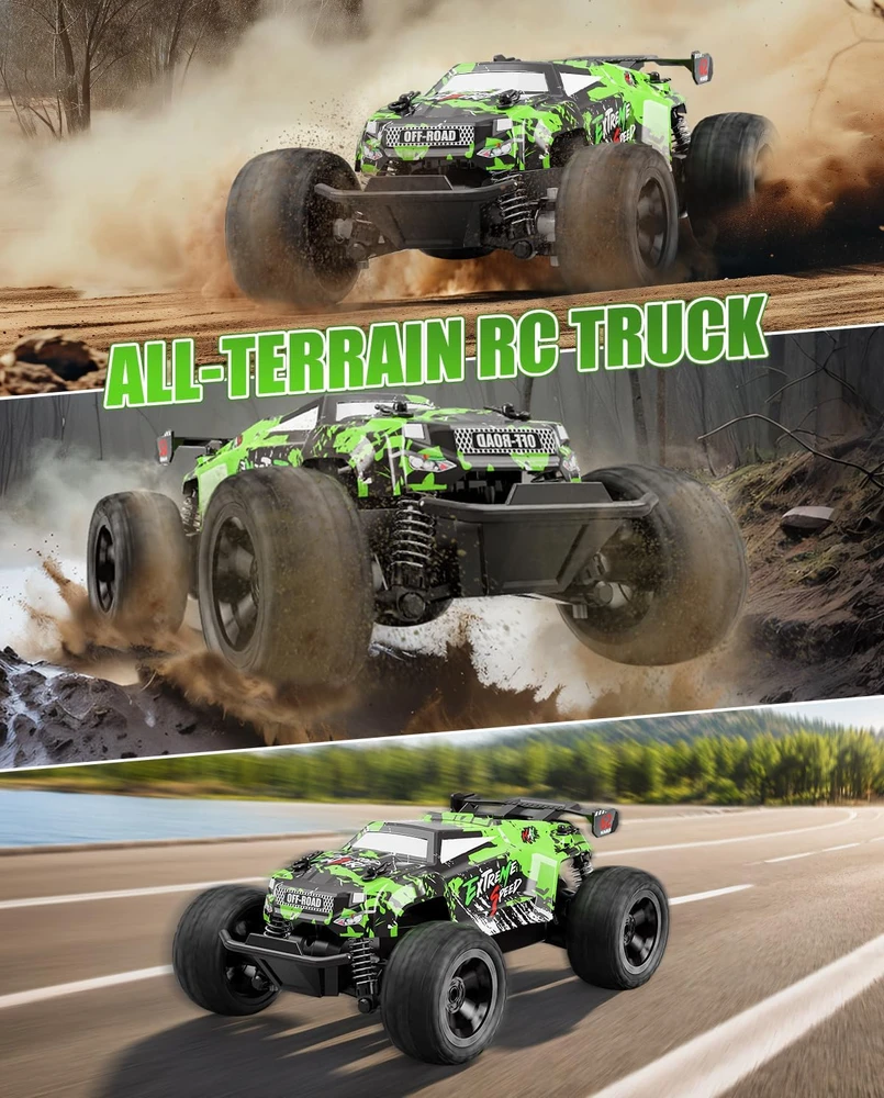 PENGBU RC nuotoliniu būdu valdomas monster sunkvežimis 1:18, 22 km/h, DH666-84A