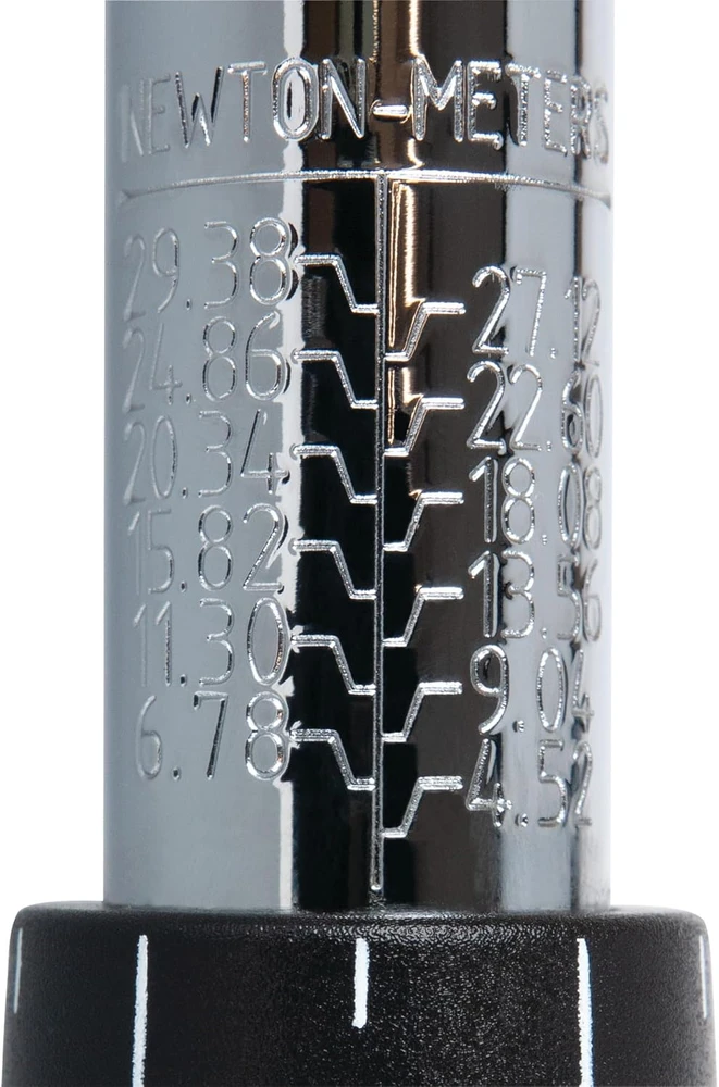 Performance Tool dinamometrinis raktas 3/8 col., 250 in-lb, M197