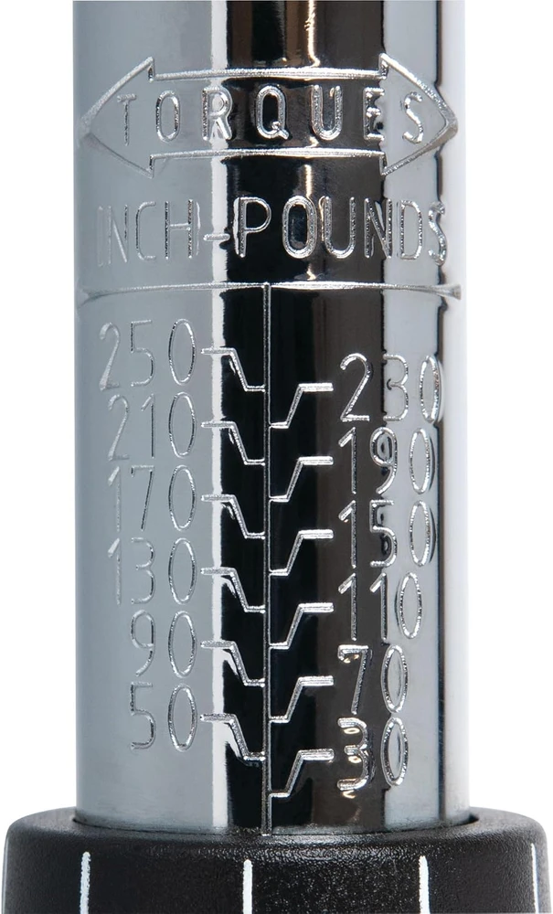 Performance Tool dinamometrinis raktas 3/8 col., 250 in-lb, M197