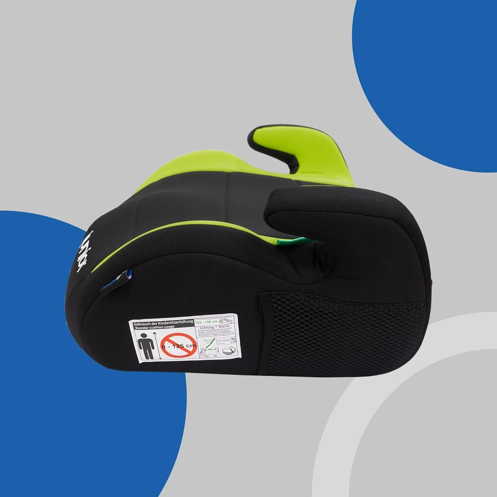 Petex vaikiška automobilinė paaukštinimo kėdutė Max, i-Size R129, 125–150 cm, žalia, 303
