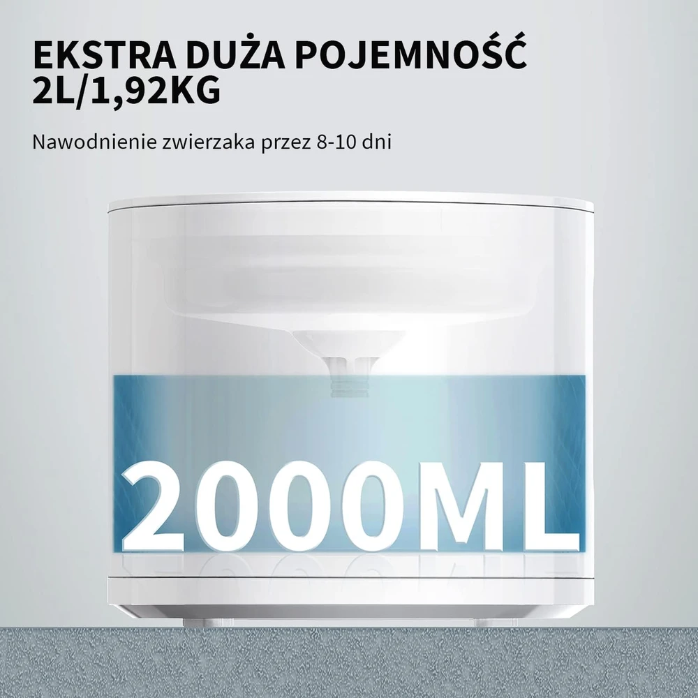 PETKIT automatinė gertuvė-fontanas katėms ir šunims 2 l su Bluetooth CT-W2