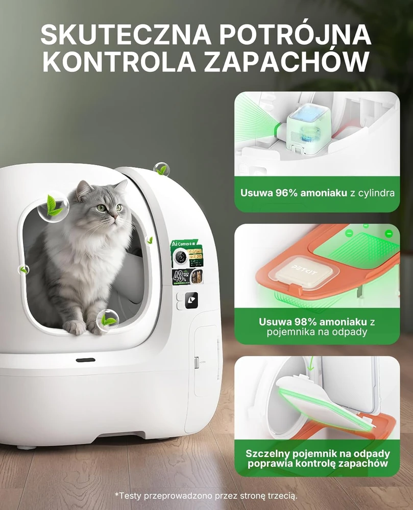 Automatinis katės tualetas Petkit Purobot Max Pro 2